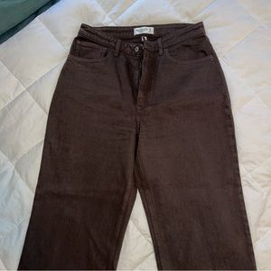 Abercrombie Curve Love High Rise Loose Jean